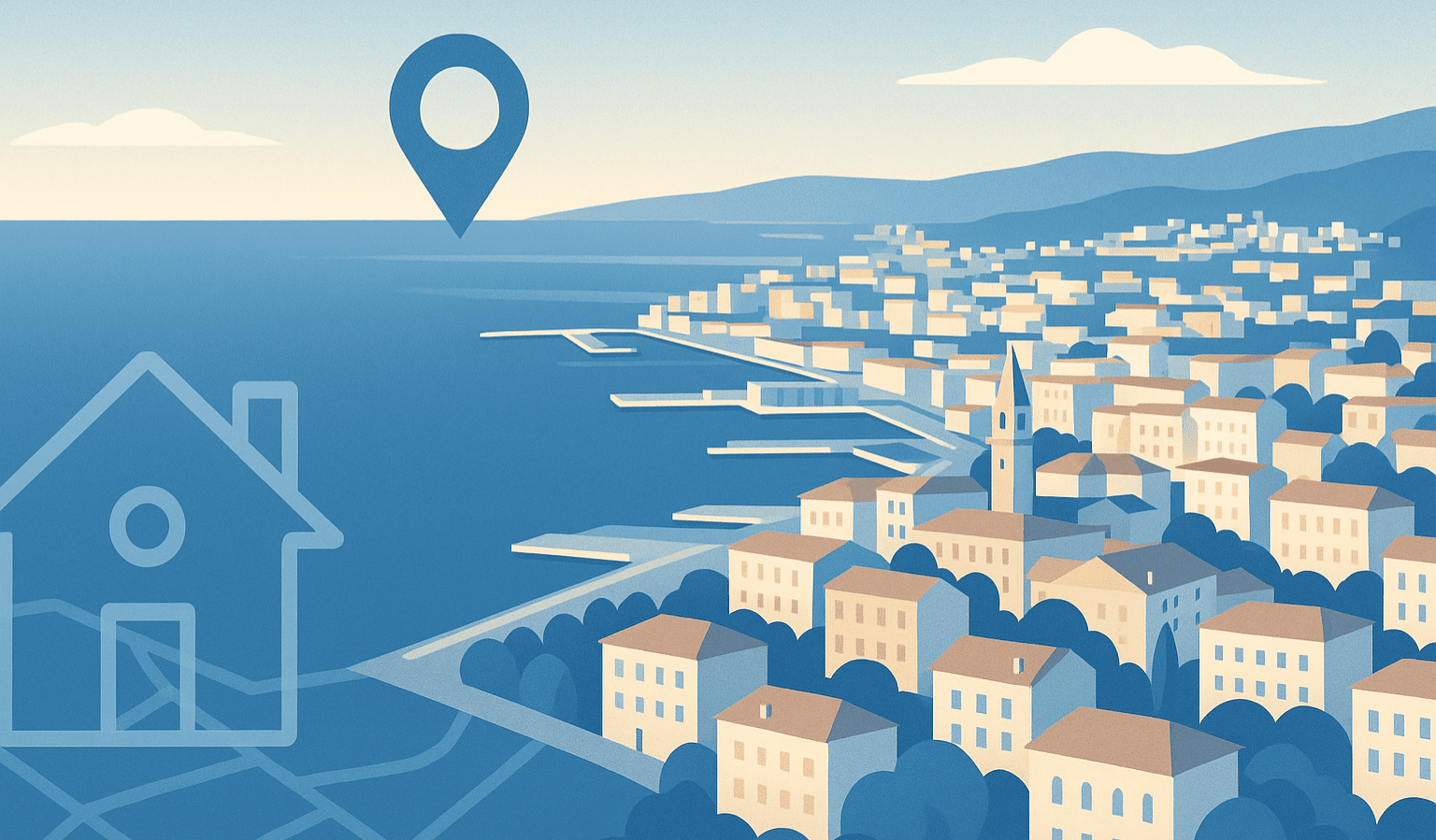 Trilocali per famiglie: le 5 zone migliori di Trieste nel 2025